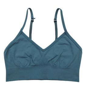 Lululemon Ebb To Street Bra Womens 6 Desert Teal Light Support Athleisure Yoga